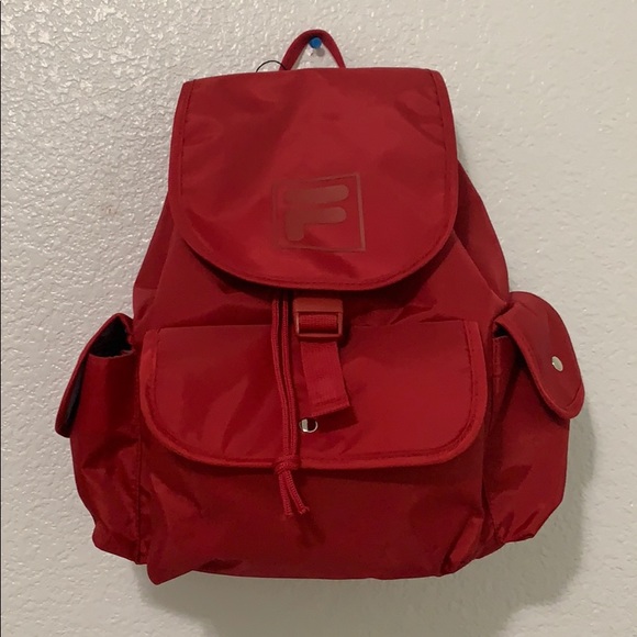 fila bags red